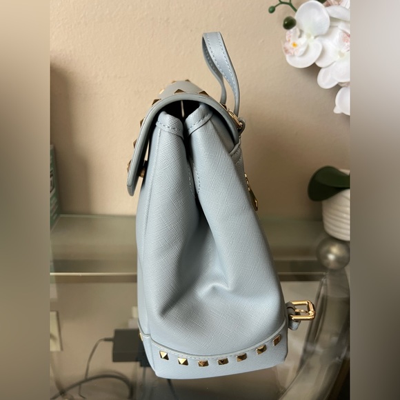 Glass Ladder & Co Diana Mini Convertible Backpack with Wallet - Catalina/Studded - Picture 3 of 13